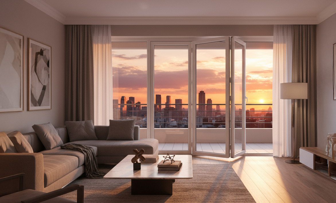 Living Room_BI_FOLD_DOOR