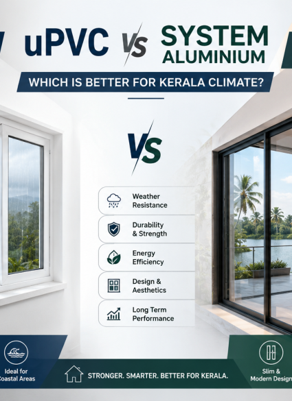 uPVC windows vs aluminium windows