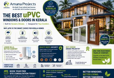 Best uPVC windows and doors in Kerala